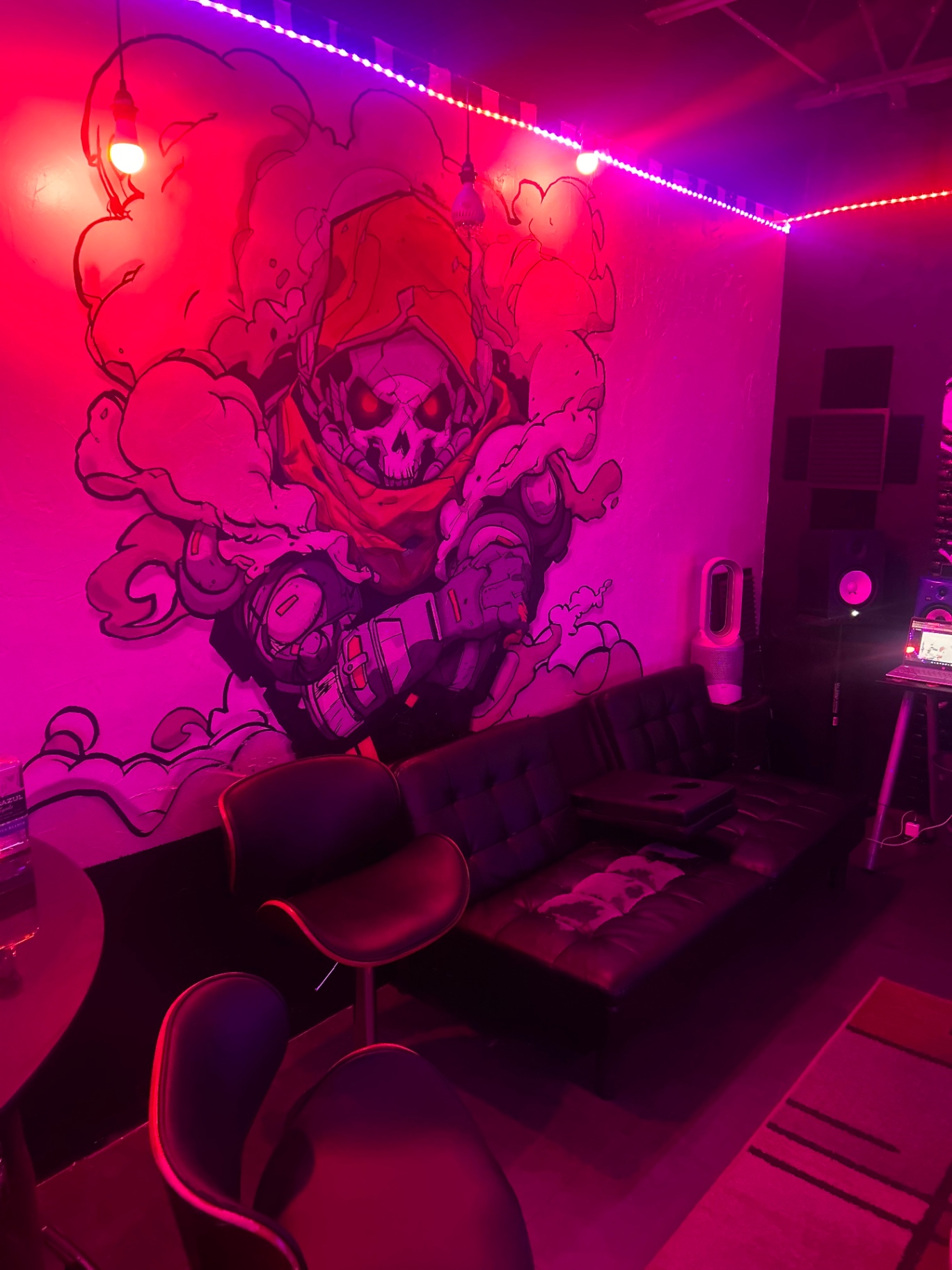 Studio mural